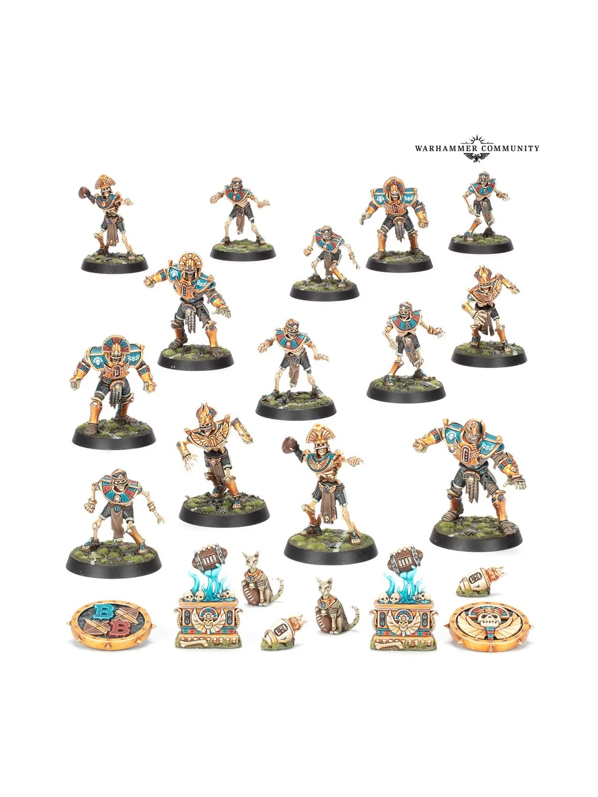 Compra Blood Bowl: Equipo Tomb Kings (202-52) de Games Workshop al mej