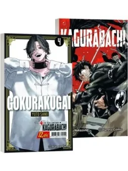 Compra Gokurakugai 04 + Kagurabachi 01 (Pack Especial) de Planeta Comi