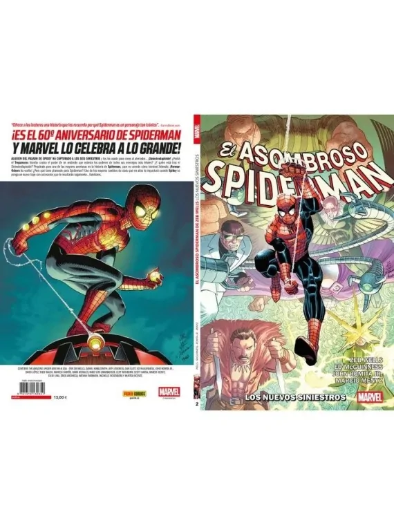 Compra Marvel Premiere: El Asombroso Spiderman de Zeb Wells 2 de Panin