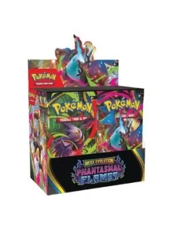 Compra Pokemon TCG: Caja de Sobres – Fuegos Fantasmales (36 sobres) (E