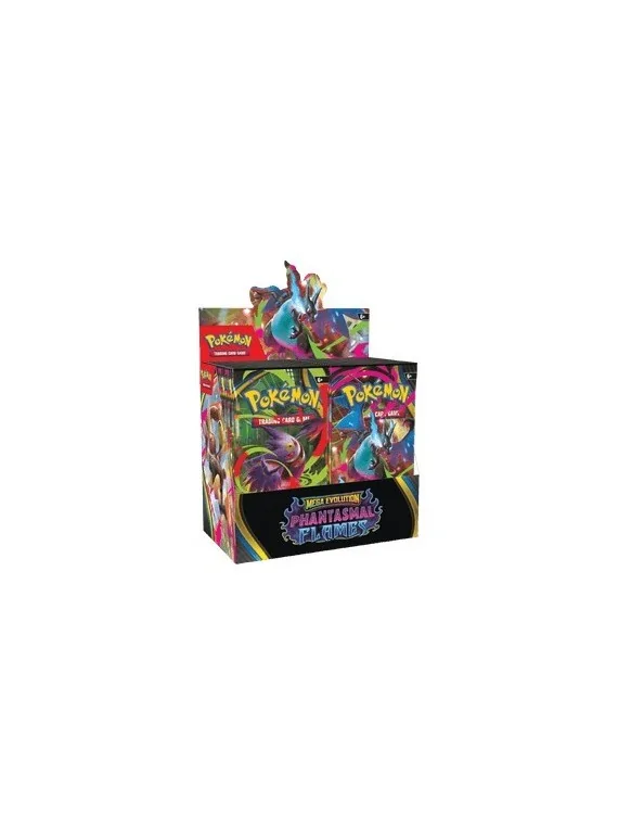 Compra Pokemon TCG: Caja de Sobres – Fuegos Fantasmales (36 sobres) (E