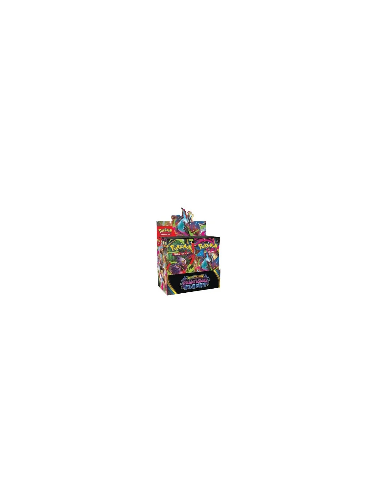 Compra Pokemon TCG: Caja de Sobres – Fuegos Fantasmales (36 sobres) (E