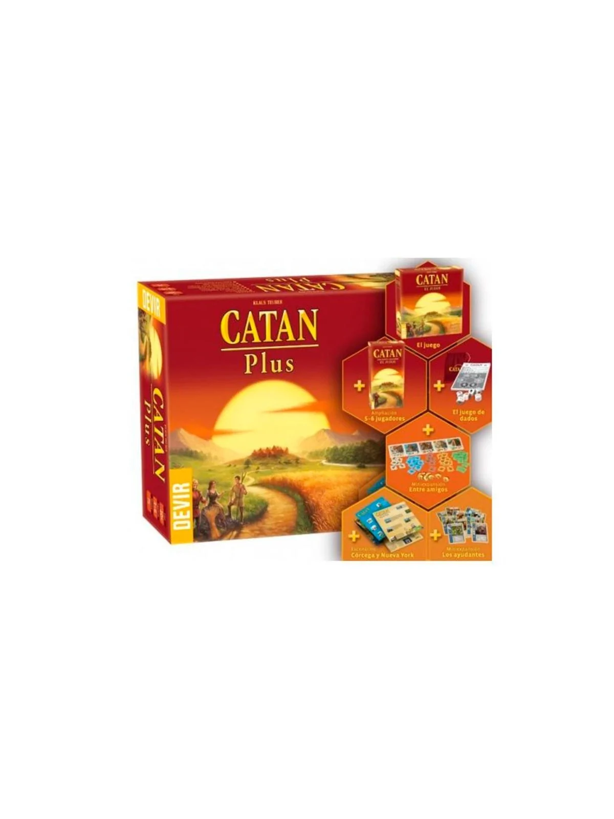 Comprar Catan Plus (ED. 2019) barato al mejor precio 63,90 € de Devir