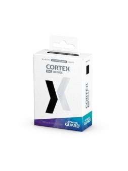 Ultimate Guard Cortex Sleeves Tamaño Estándar Negro (100) de Ultimate Guard en Fundas | La Cueva Roja