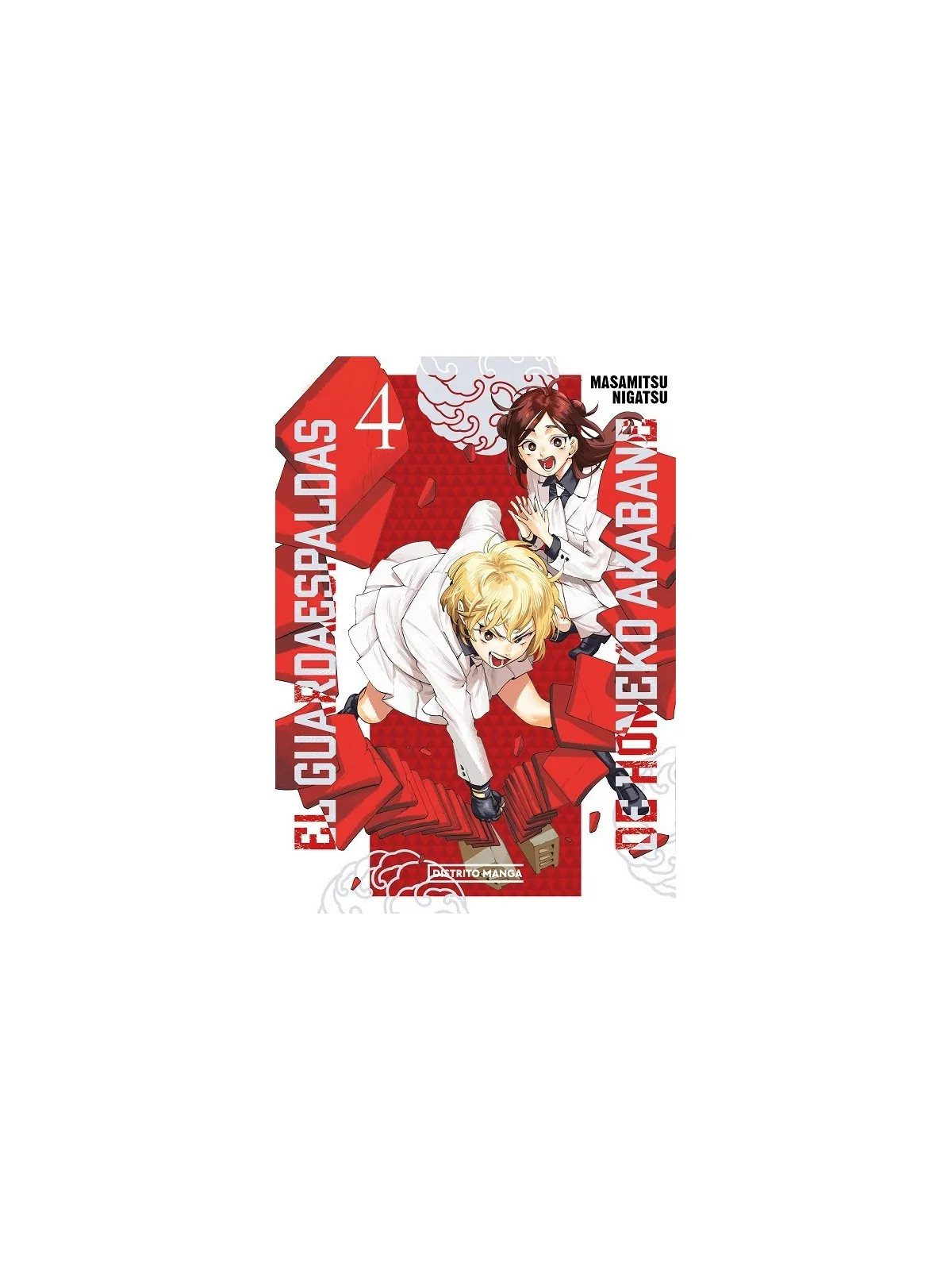 Compra El Guardaespaldas de Honeko Akabane 04 de Distrito Manga al mej