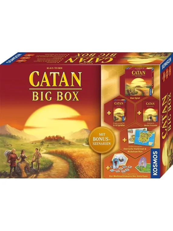 Compra Catan Big Box de Devir al mejor precio (70,00 €)