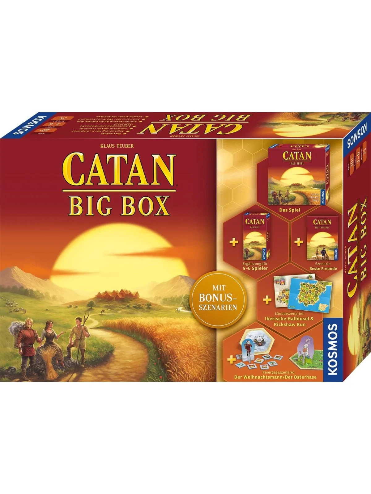 Compra Catan Big Box de Devir al mejor precio (70,00 €)