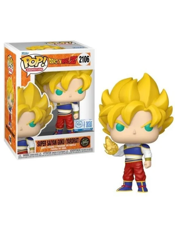 Compra Funko POP! Dragon Ball Z: Super Saiyan Goku (Yardrat) Chase (21