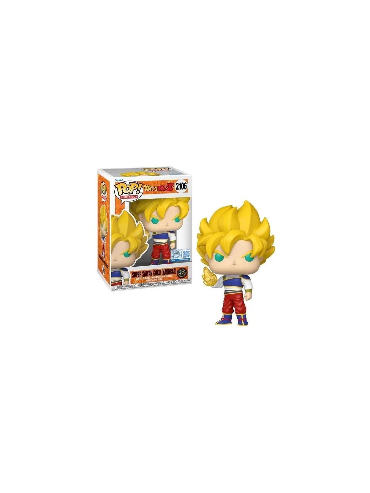 Compra Funko POP! Dragon Ball Z: Super Saiyan Goku (Yardrat) Chase (21