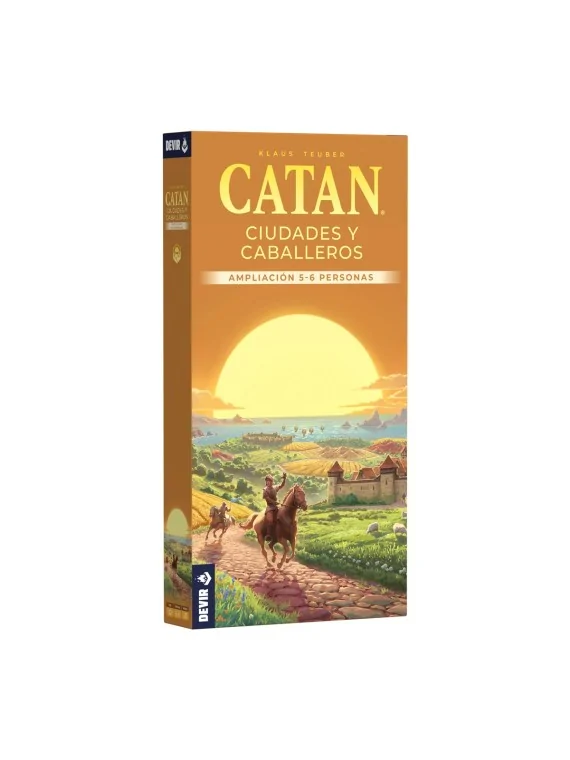 Compra Catan: Ciudades y Caballeros 5-6 Jugadores de Devir al mejor pr