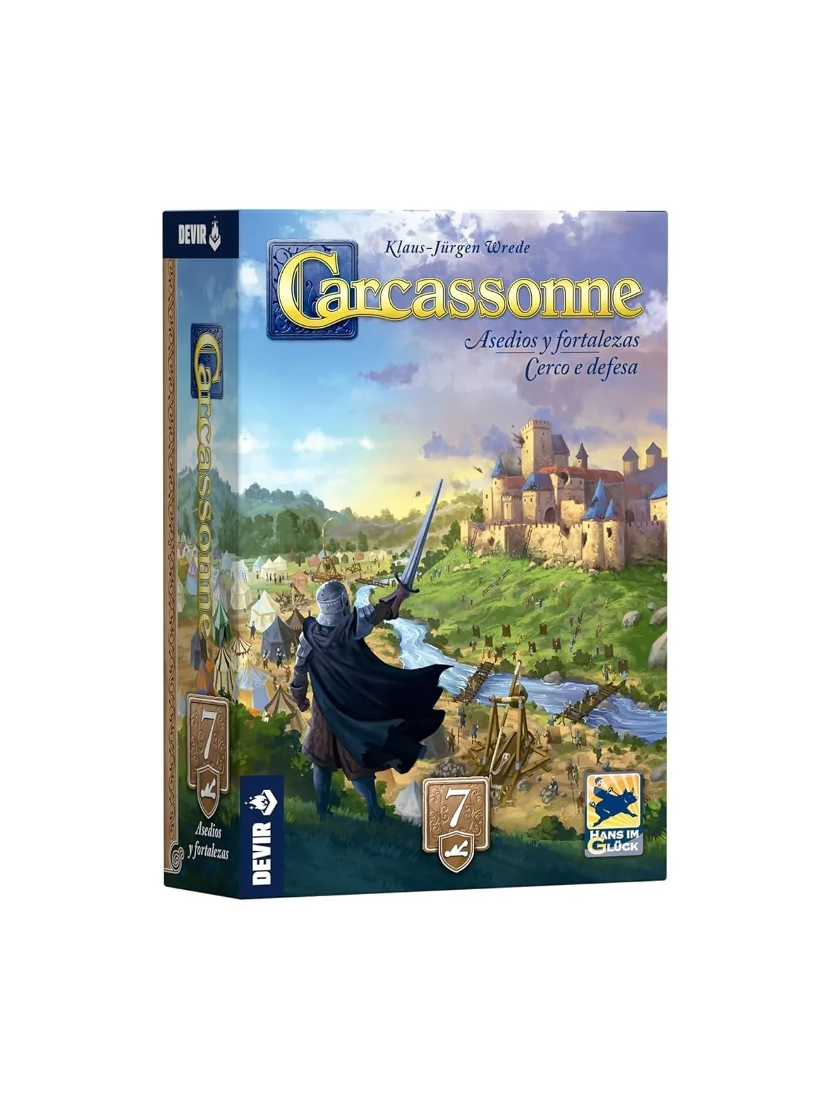Compra Carcassonne: Asedios y Fortalezas de Devir al mejor precio (18,