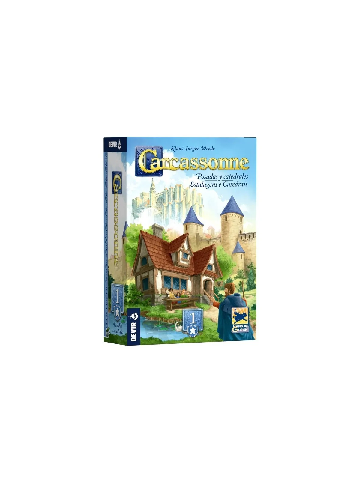 Compra Carcassonne: Posadas y Catedrales de Devir al mejor precio (18,