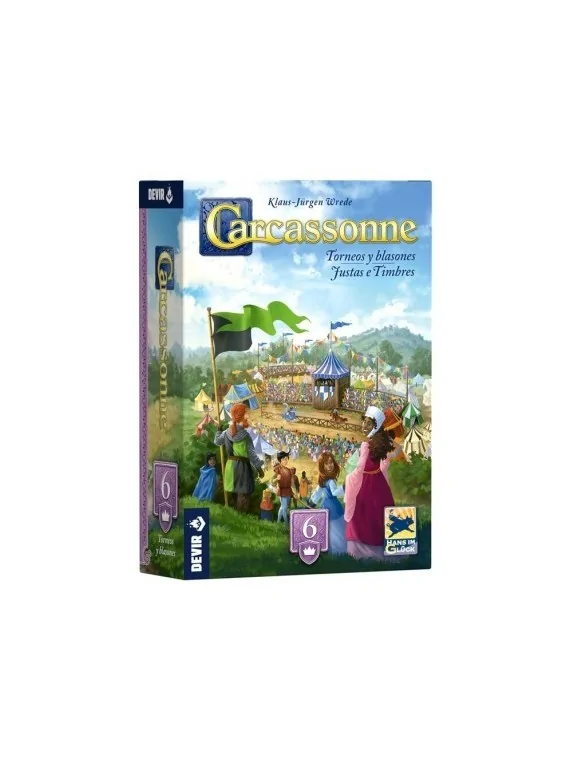 Compra Carcassonne: Torneos y Blasones de Devir al mejor precio (18,00