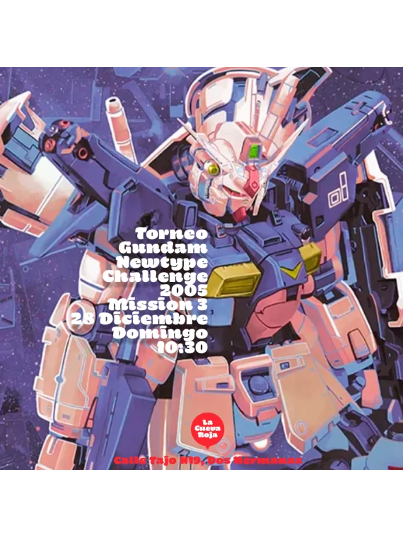 Compra Torneo Gundam Newtype Challenge Mission 3 - 28 Diciembre de  al