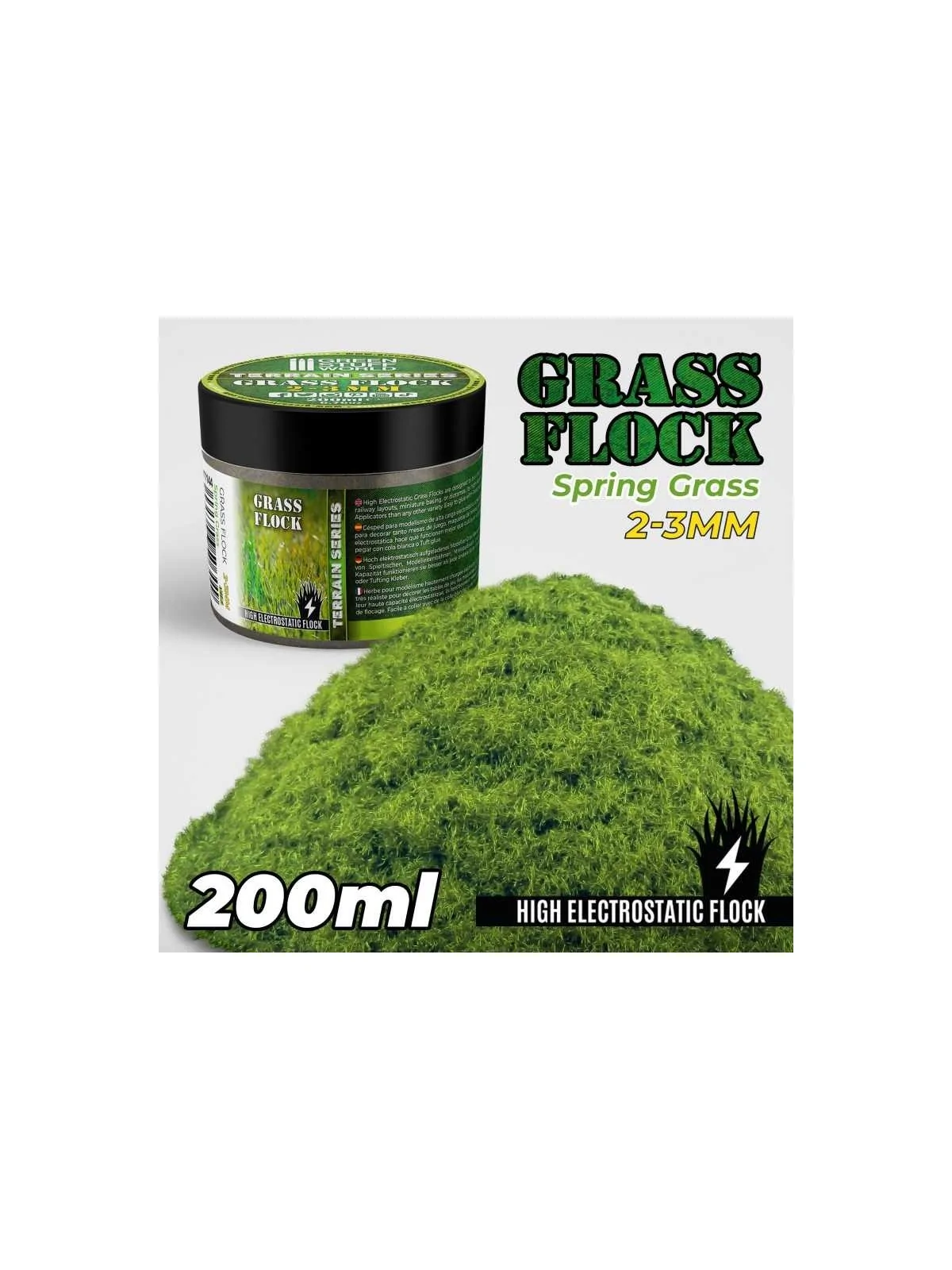 Compra Cesped Electrostatico 2-3mm: Spring Grass - 200ml (Green Stuff 