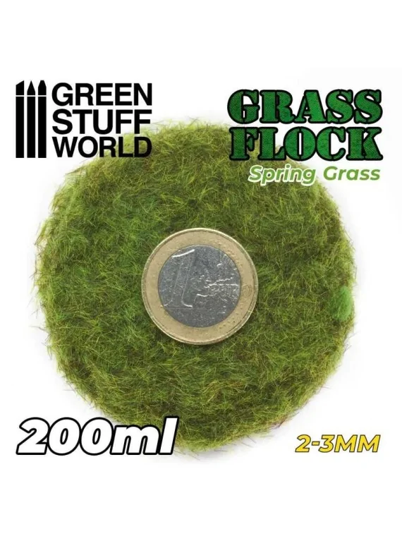 Compra Cesped Electrostatico 2-3mm: Spring Grass - 200ml (Green Stuff 