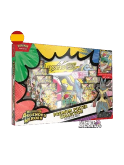 Compra Pokemon TCG: Heroes Ascendentes – Mega Lucario Coleccion Premiu