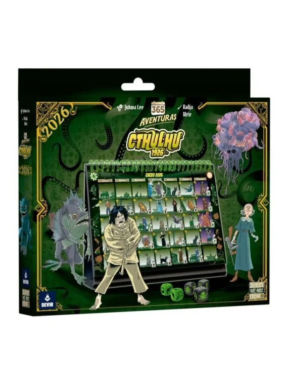 Compra Calendario 365 Adventures Cthulhu 1926 de Devir al mejor precio