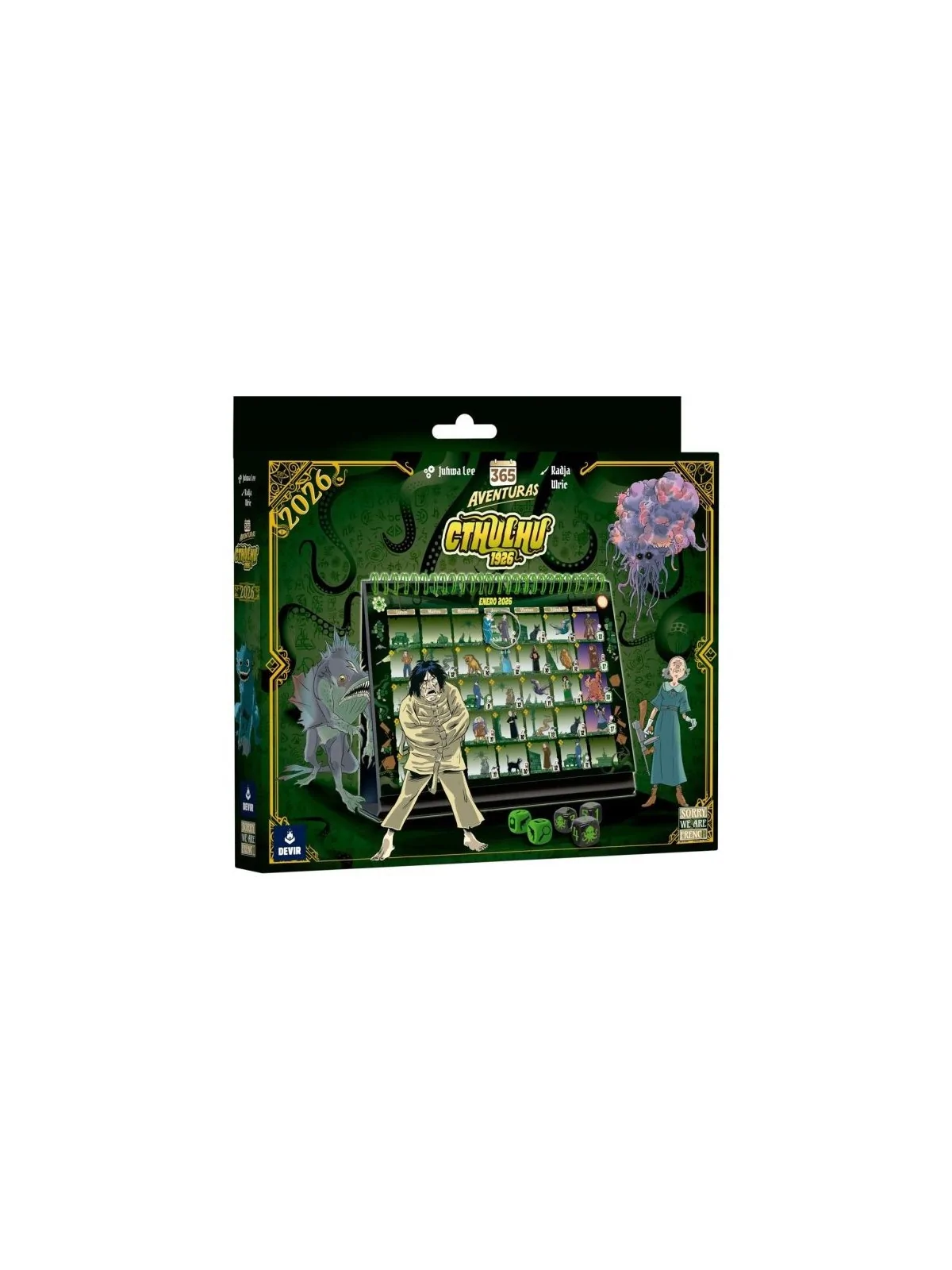 Compra Calendario 365 Adventures Cthulhu 1926 de Devir al mejor precio