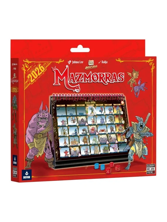 Compra Calendario 365 Adventures Dungeon de Devir al mejor precio (15,