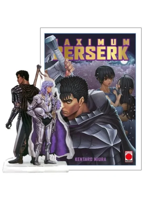 Compra Maximum Berserk 21 (Portada Dorada + Figura) de Panini Comics a
