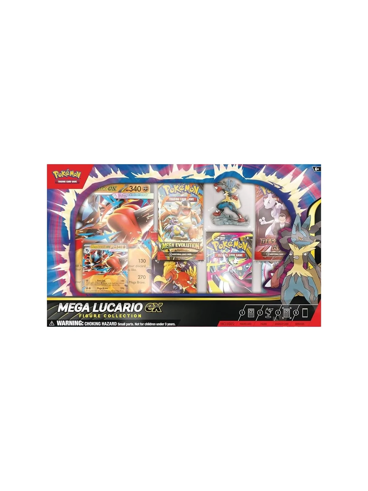 Compra Pokemon TCG: Mega-Lucario EX Figure Collection (Italiano) de Ba