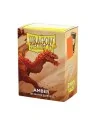 Compra Dragon Shield Standard Matte Naranja Amber (100 Fundas) de Drag