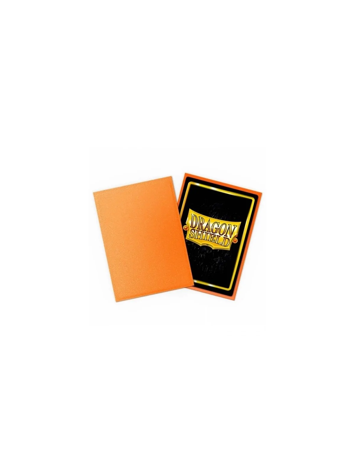 Compra Dragon Shield Standard Matte Naranja Amber (100 Fundas) de Drag
