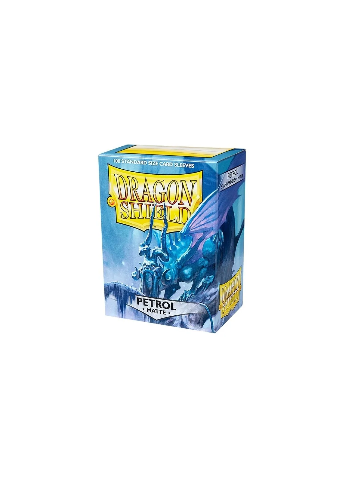 Compra Dragon Shield Standard Matte Azul Petróleo (100 Fundas) de Drag