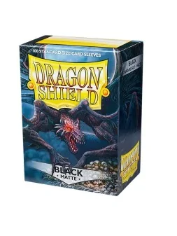 Compra Dragon Shield Standard Matte Negro (100 Fundas) de Dragon Shiel