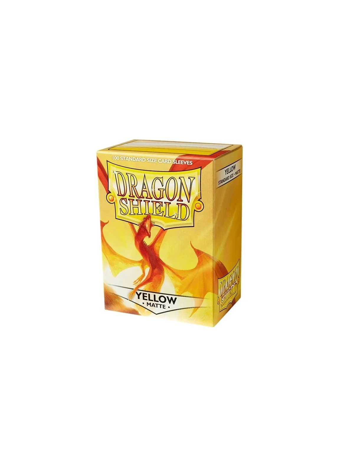 Compra Dragon Shield Standard Matte Amarillo (100 Fundas) de Dragon Sh