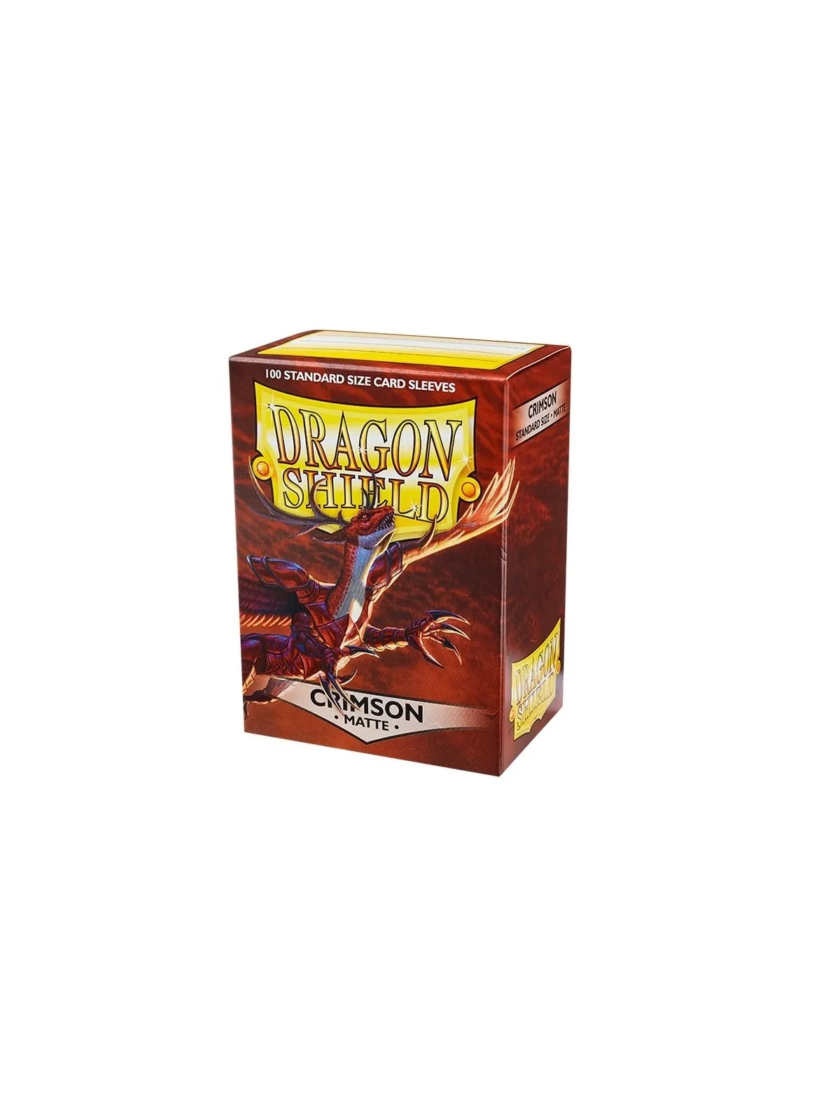 Compra Dragon Shield Standard Matte Crimson Rojo (100 Fundas) de Drago