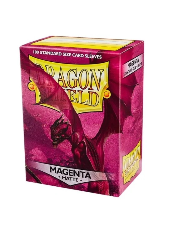 Compra Dragon Shield Standard Matte Magenta (100 Fundas) de Dragon Shi