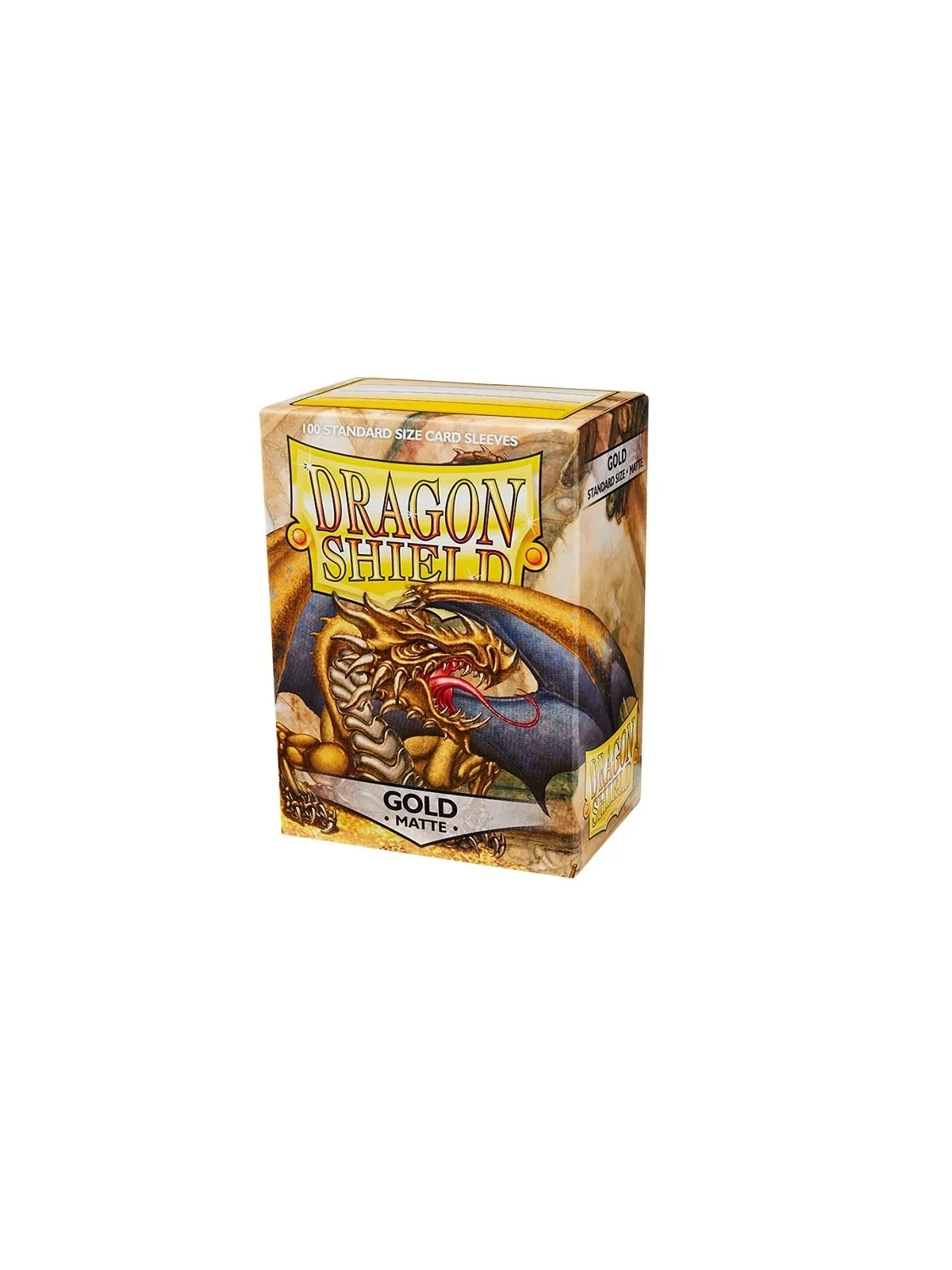 Compra Dragon Shield Standard Matte Oro (100 Fundas) de Dragon Shield 