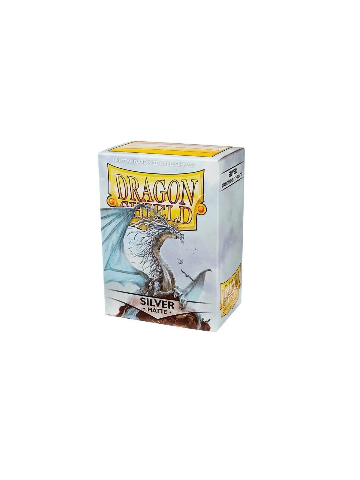 Compra Dragon Shield Standard Matte Plata (100 Fundas) de Dragon Shiel