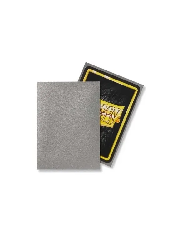 Compra Dragon Shield Standard Matte Plata (100 Fundas) de Dragon Shiel