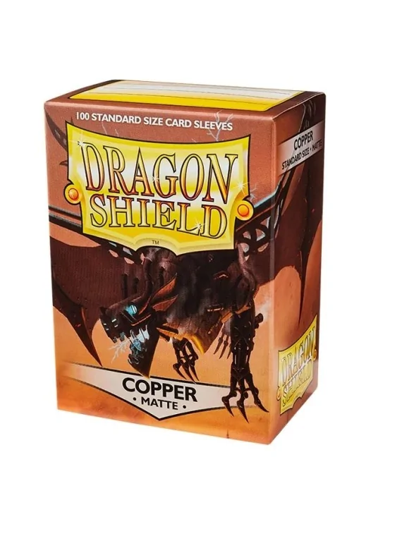 Compra Dragon Shield Standard Matte Cobre (100 Fundas) de Dragon Shiel
