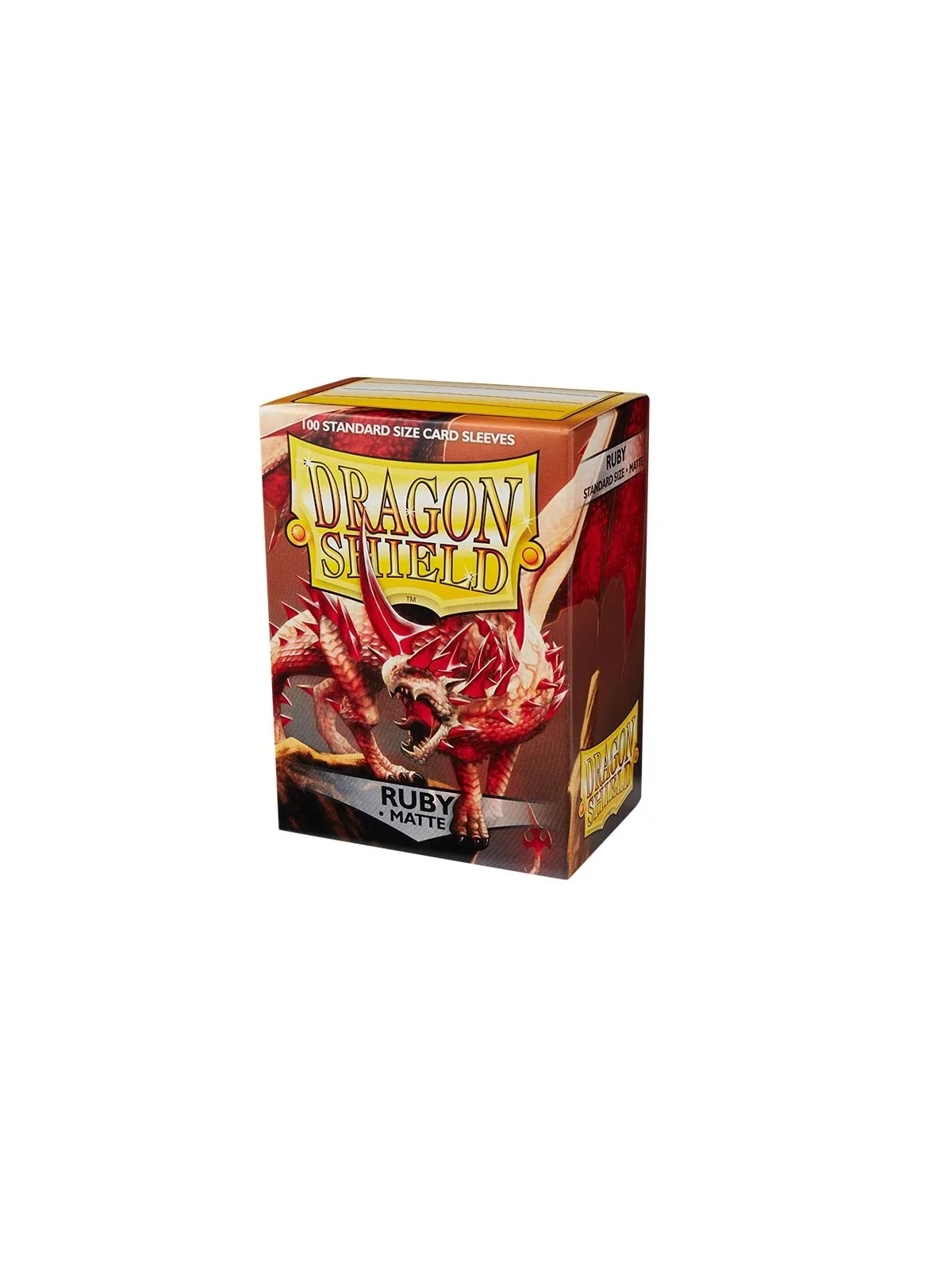 Compra Dragon Shield Standard Matte Ruby (100 Fundas) de Dragon Shield
