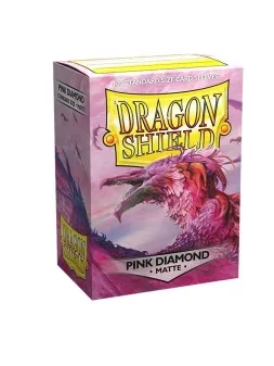 Compra Dragon Shield Standard Matte Pink Diamond Rosa (100 Fundas) de 