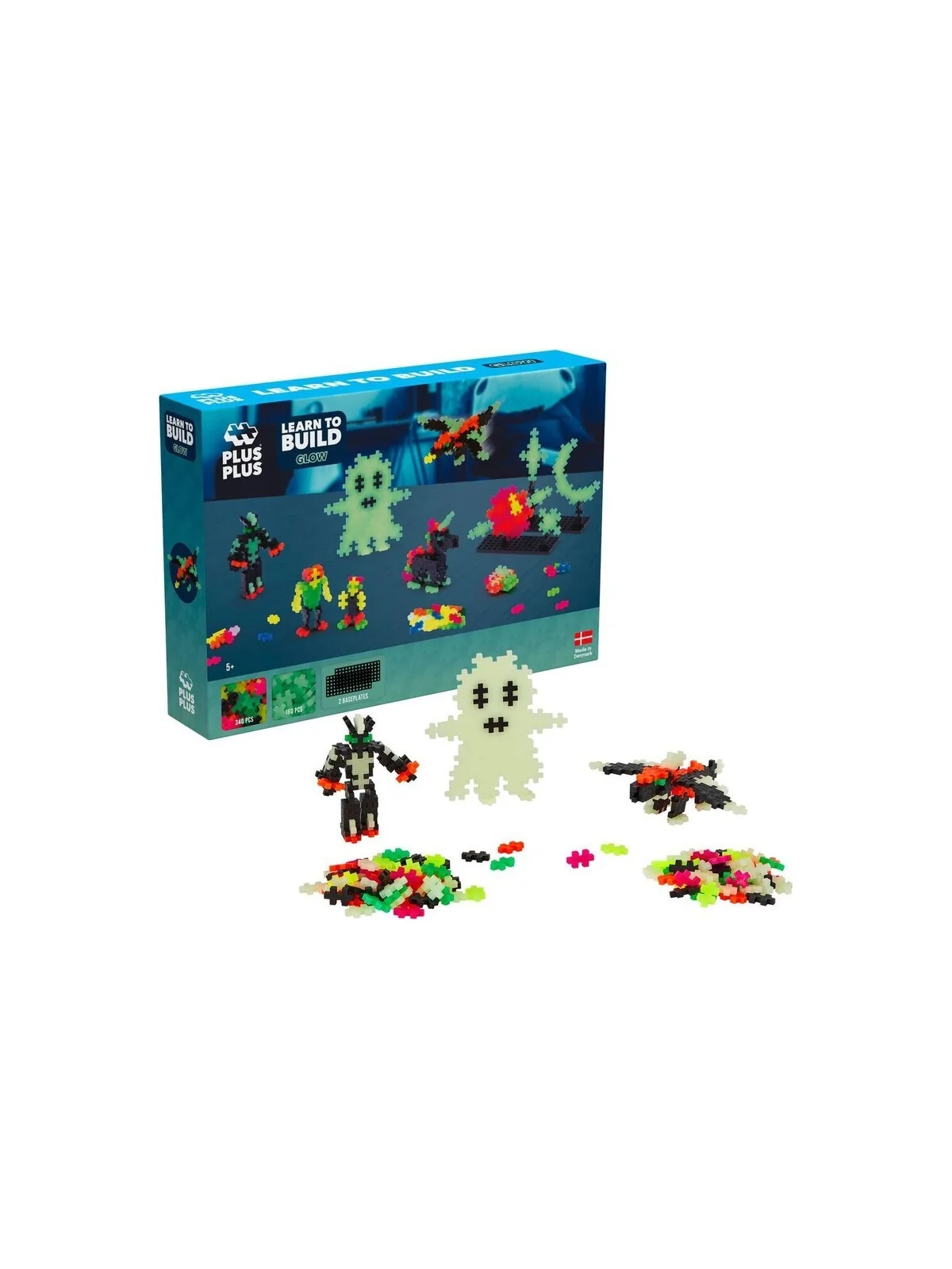 Compra Plus-Plus Learn to Build: Brilla en la Oscuridad (500 Piezas) d