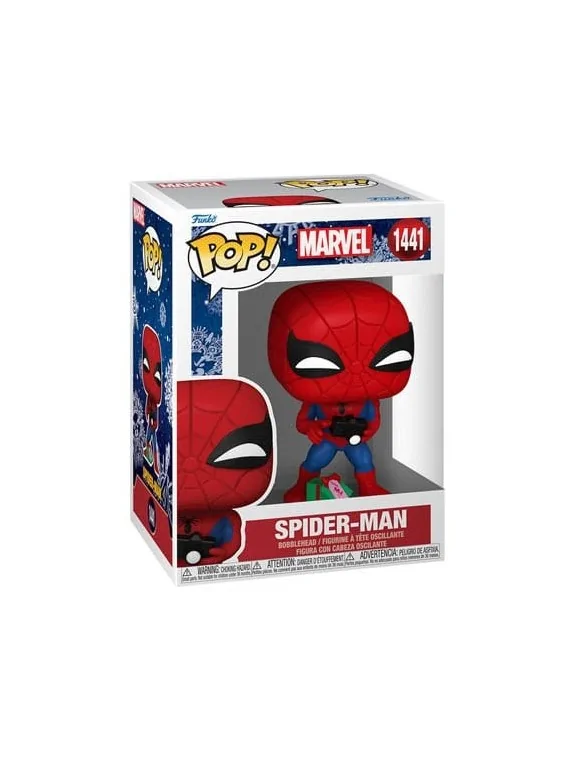 Compra Funko POP! Marvel: Holiday Spiderman (1441) de Funko al mejor p