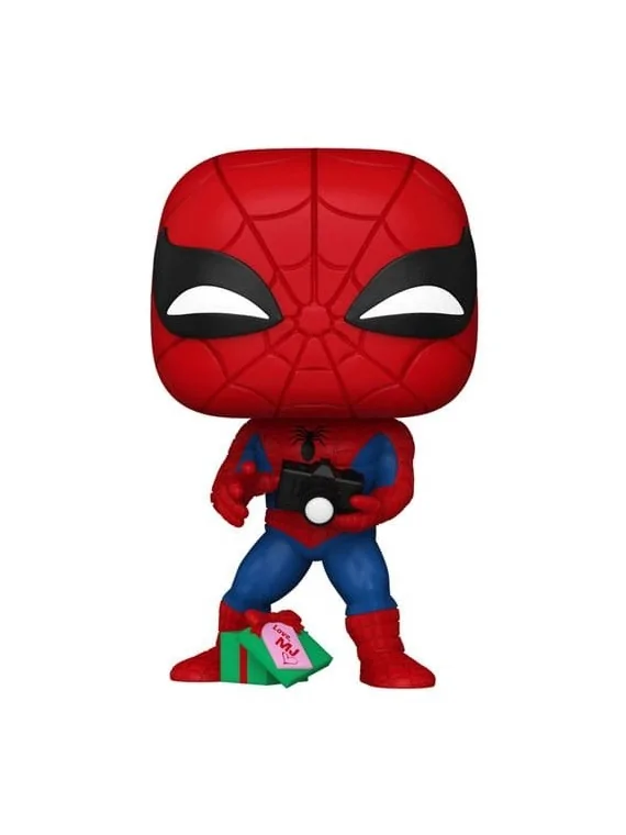 Compra Funko POP! Marvel: Holiday Spiderman (1441) de Funko al mejor p