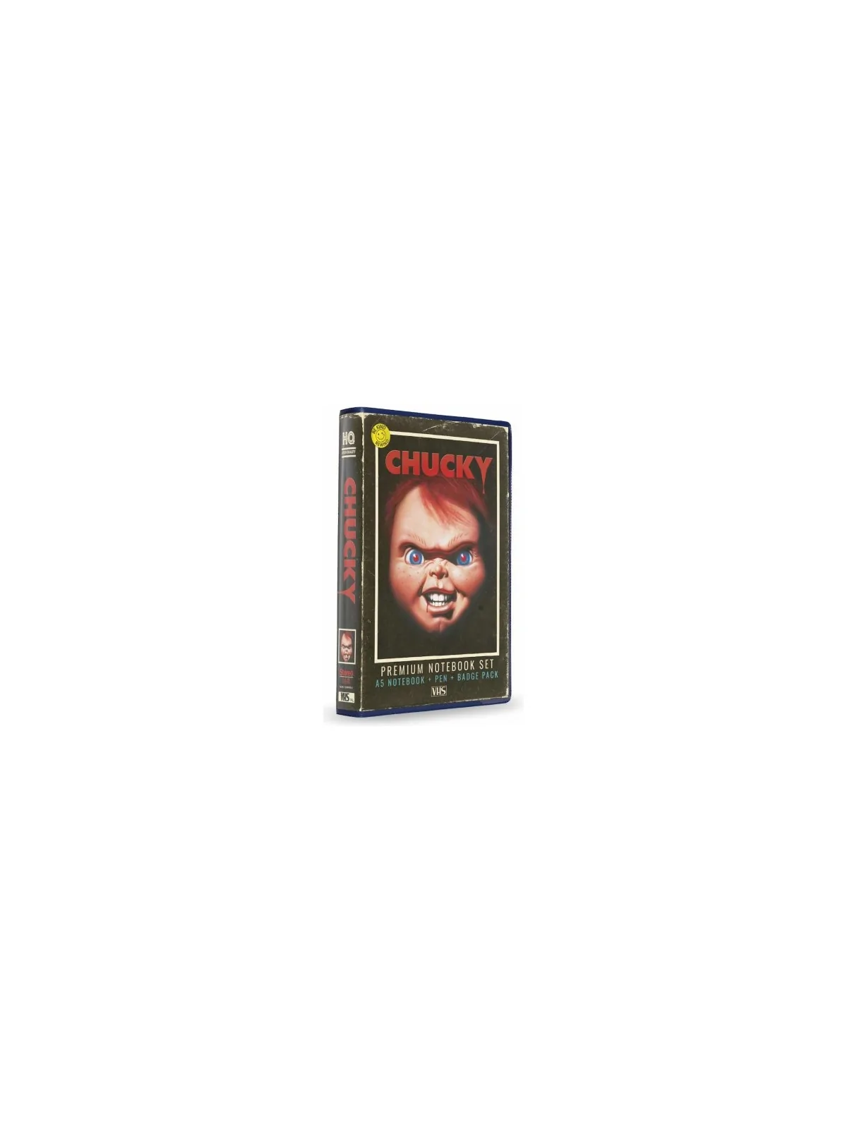 Compra Set VHS: Stationery Set - Chucky (Notebook, Badges and Pen)) de
