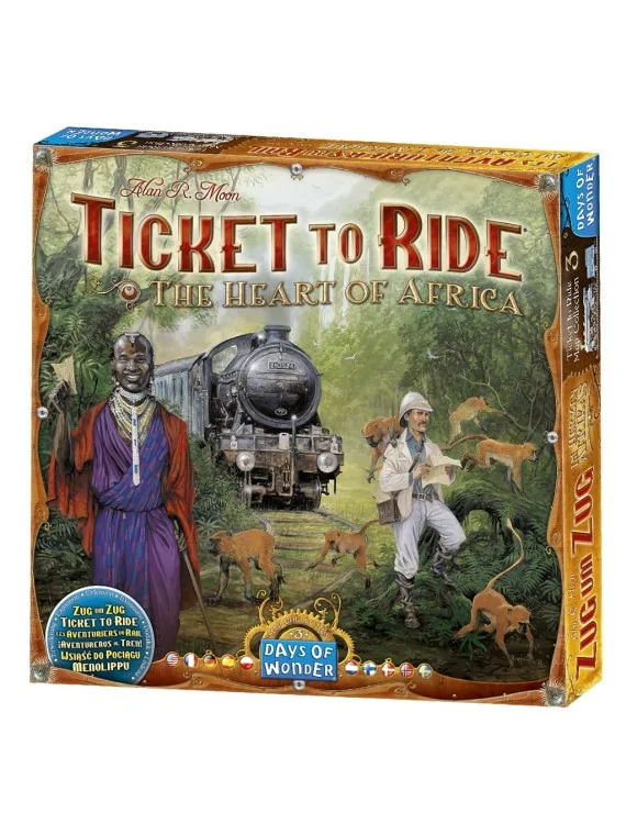 Compra Aventureros al Tren: El Corazon de Africa de Days of Wonder al 