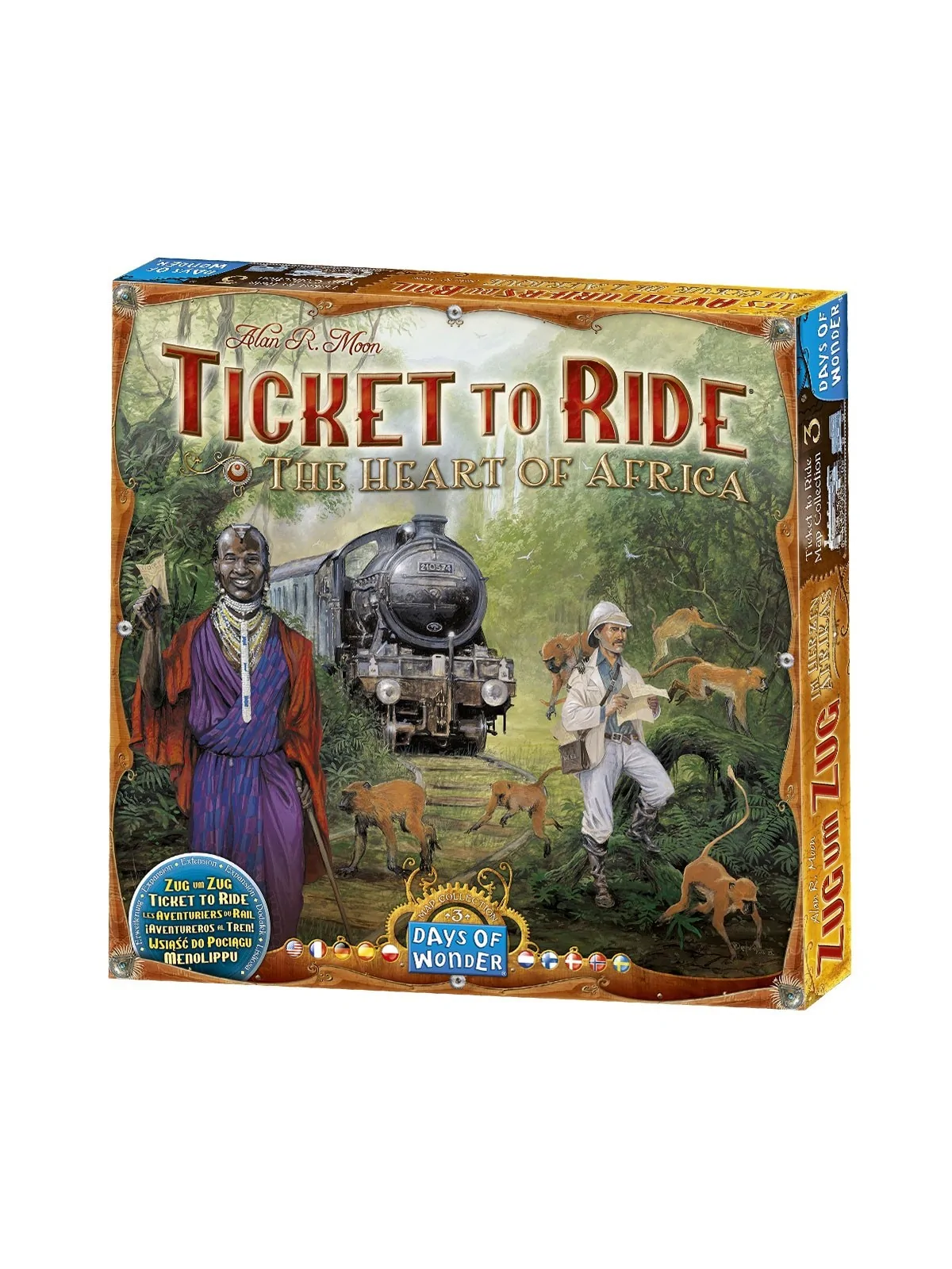 Compra Aventureros al Tren: El Corazon de Africa de Days of Wonder al 
