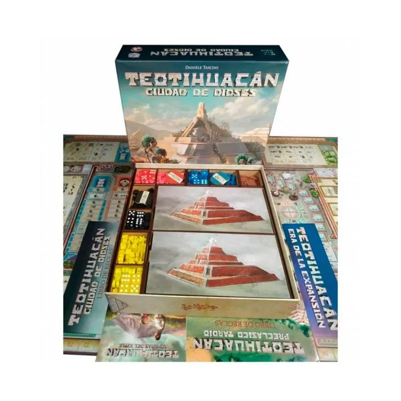 Comprar Inserto Compatible con Teotihuacan (Base + 3 Expansiones) (Des