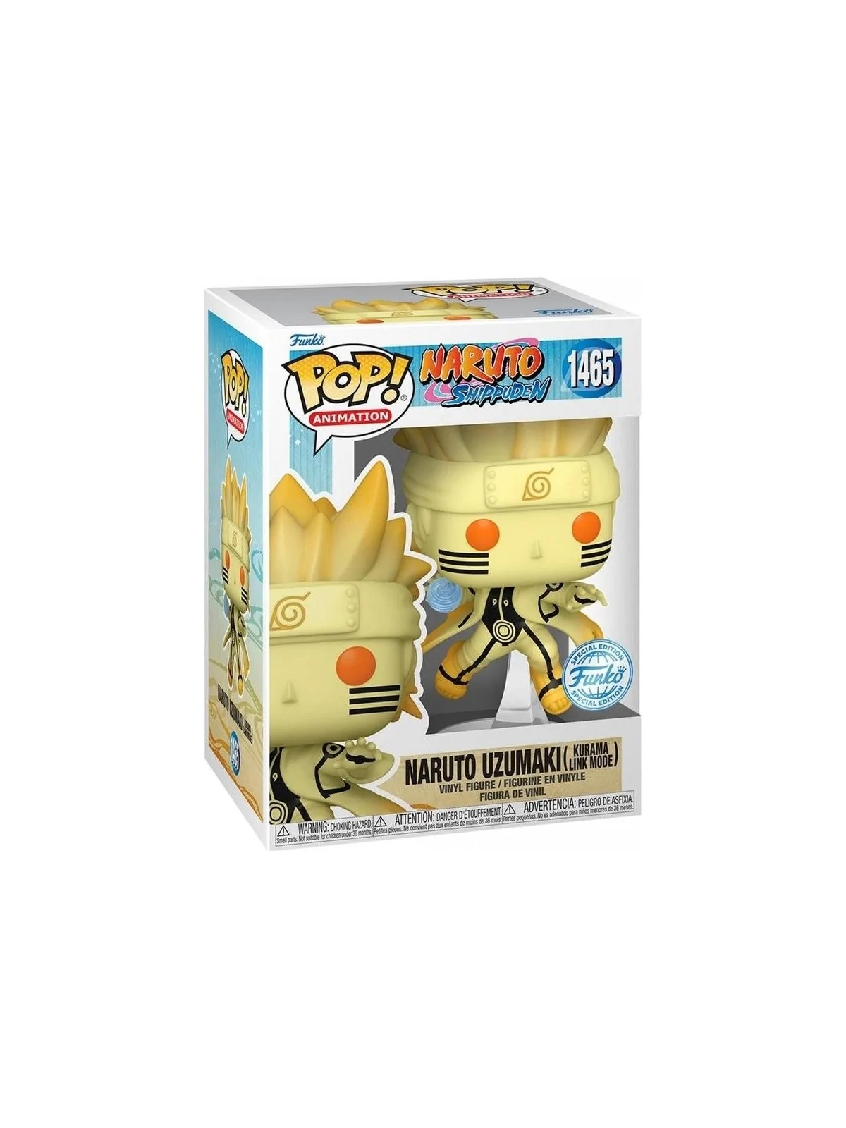 Compra Funko POP! Naruto Shippuden: Naruto Uzumaki Kurama Link Mode - 