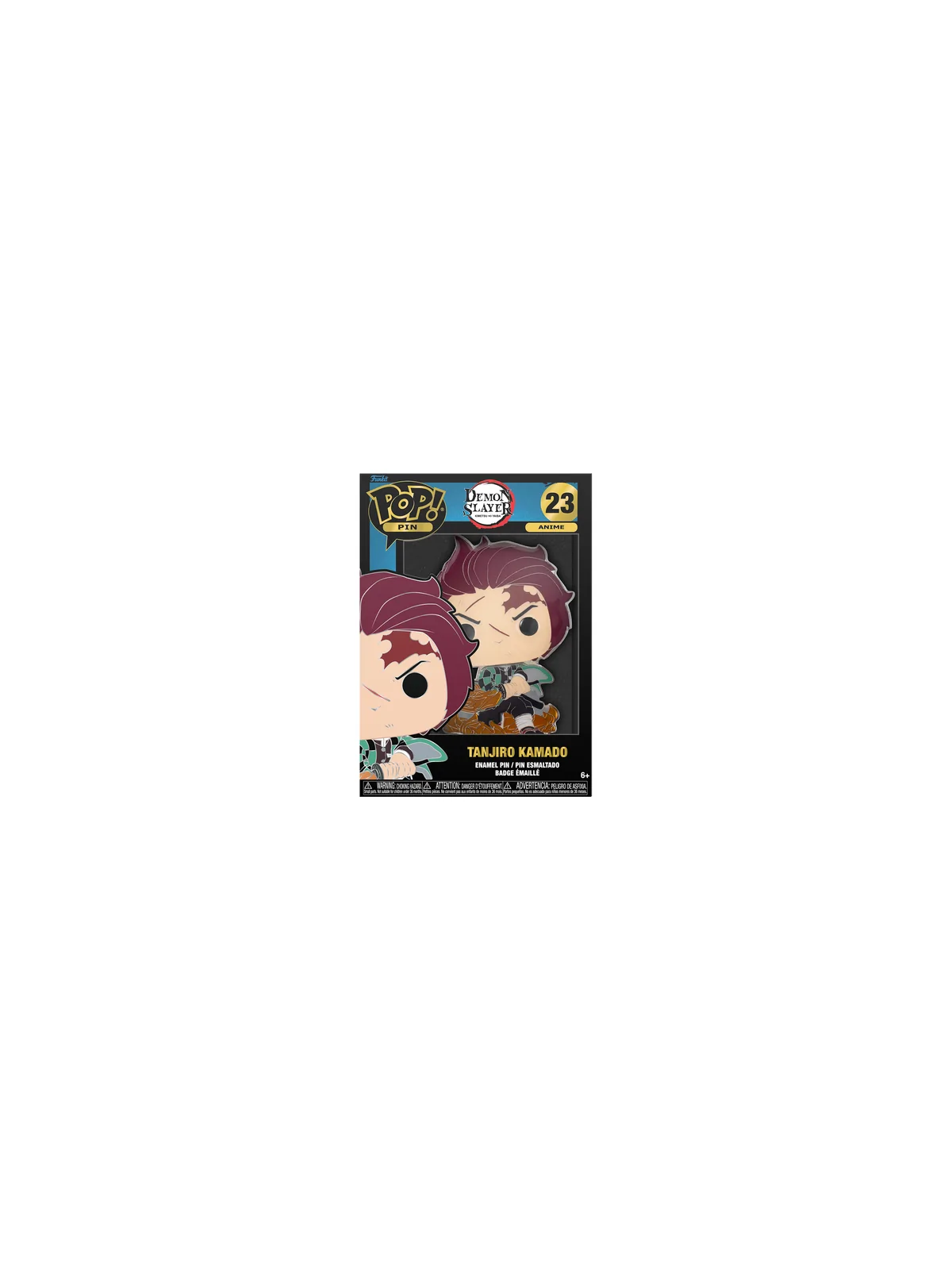 Compra Funko POP Pin! Demon Slayer: Tanjiro Kamado (23) de Funko al me