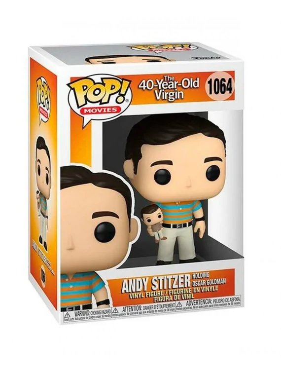 Compra Funko POP! The 40-Year-Old Virgin: Andy Stitzer (1064) de Funko