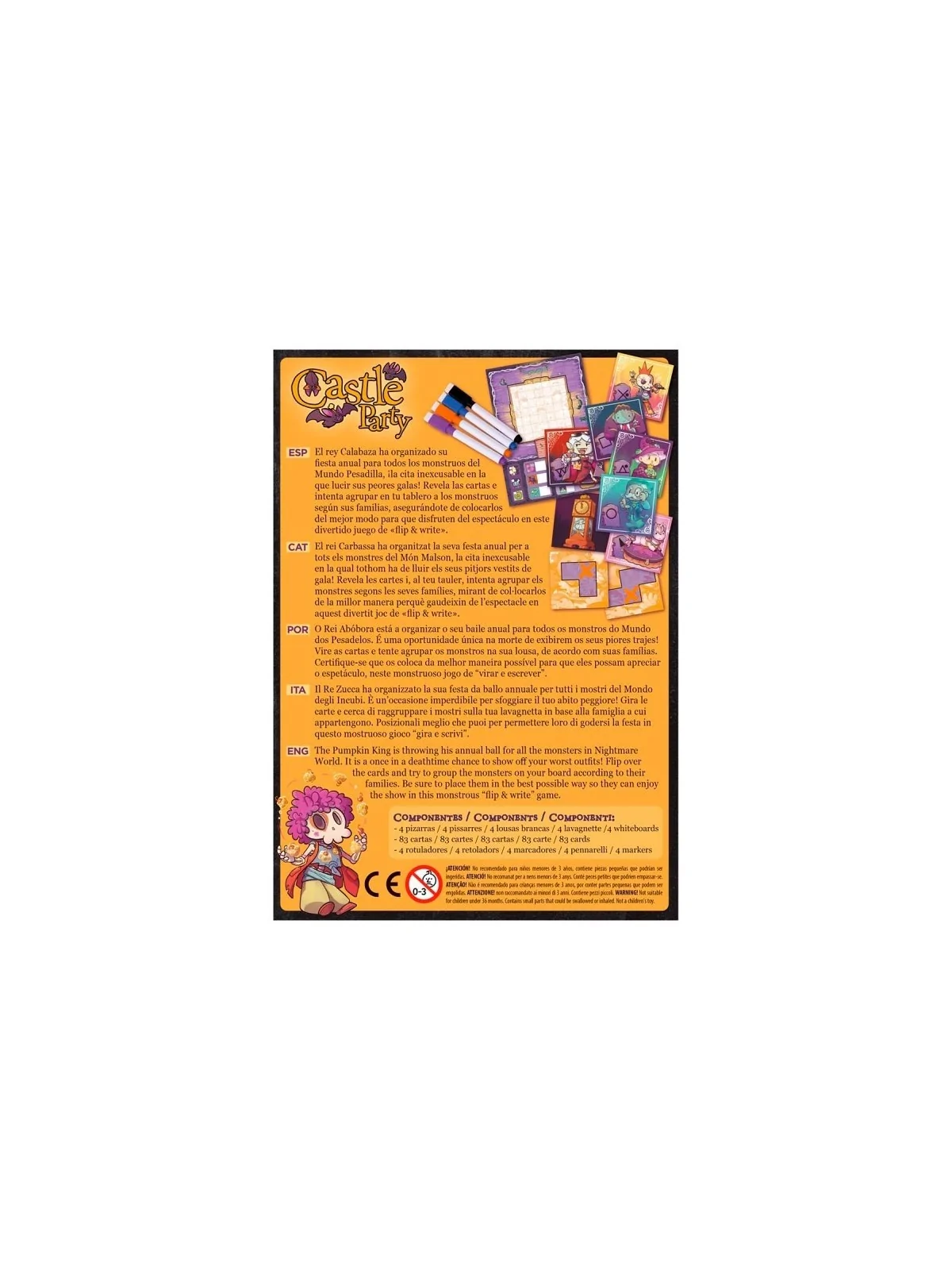 Compra Castle Party de Devir al mejor precio (12,75 €)